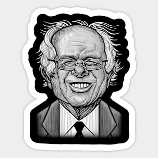 Bernie Caricature Sticker